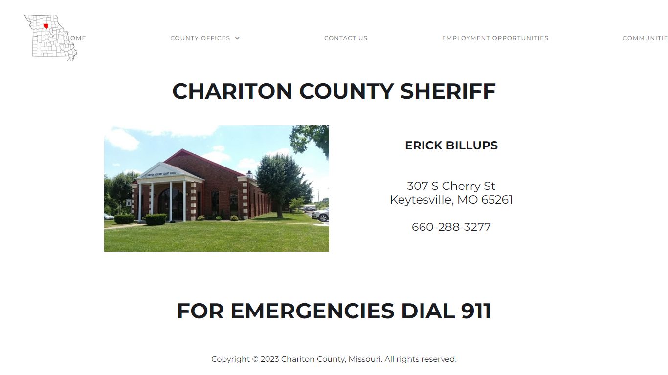 Chariton County Sheriff